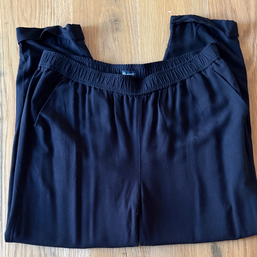 Madewell Black Track Pants